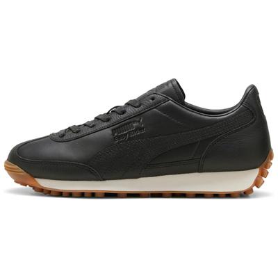 Easy Rider Leather Unisex Retro Lifestyle Sneakers Black 399029-01