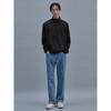 SHIFT.G Washed Wide Denim Pants Blue