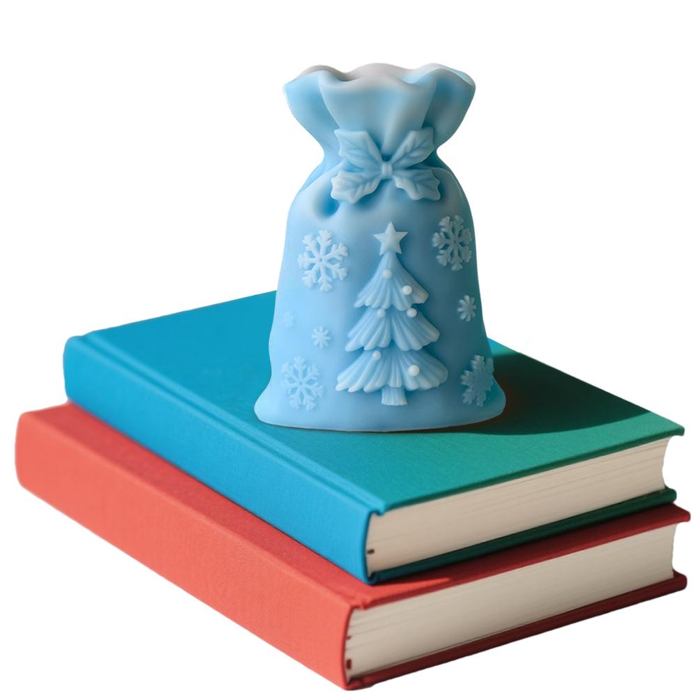 Santa Claus Candle Silicone Molds Resin Casting Mould Aromatherapy Candle Mould for DIY Candle Making Polymer Clay Craft Plaster