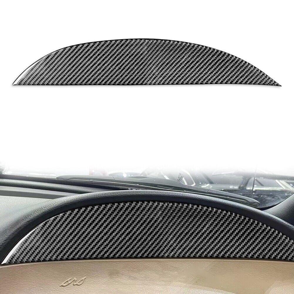 For Ford Mustang 96-03 LHD Carbon Fiber Interior Dashboard Co-pilot Panel Cover