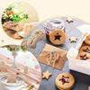 30Pcs Handmade Packaging Box Foldable Paper Gift Boxes Includes Thank You Card Wrapping Popes for Birthday Celebration