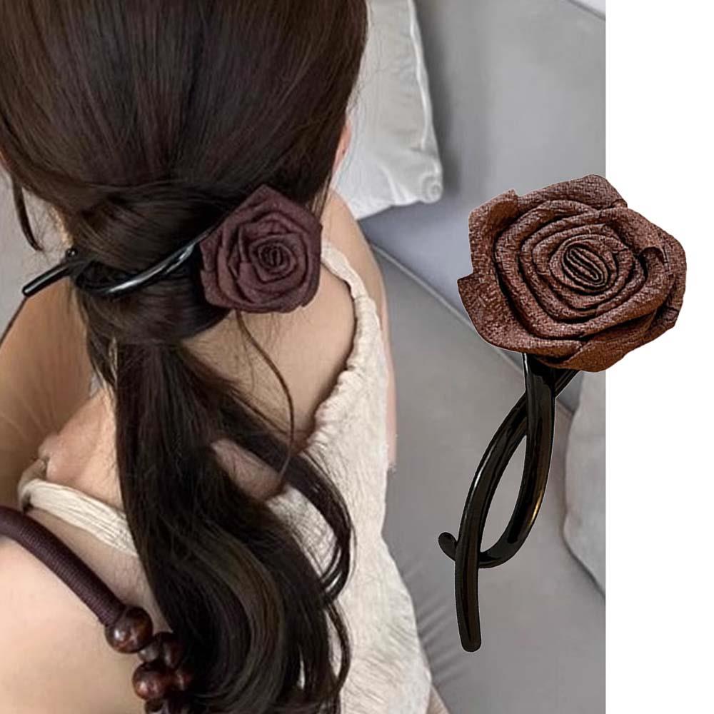 

Ретро S-образные заколки для волос с хвостиком, новая мода, разноцветные витые полые заколки в форме акулы, головной убор, аксессуары для волос, подарок