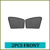 Magnetic Car Side Window Sunshades For Toyota RAV4 XA40 (2014-2019) For Rear Passenger Privacy Auto Window Sun Protection SHADESWindshield Sunshades