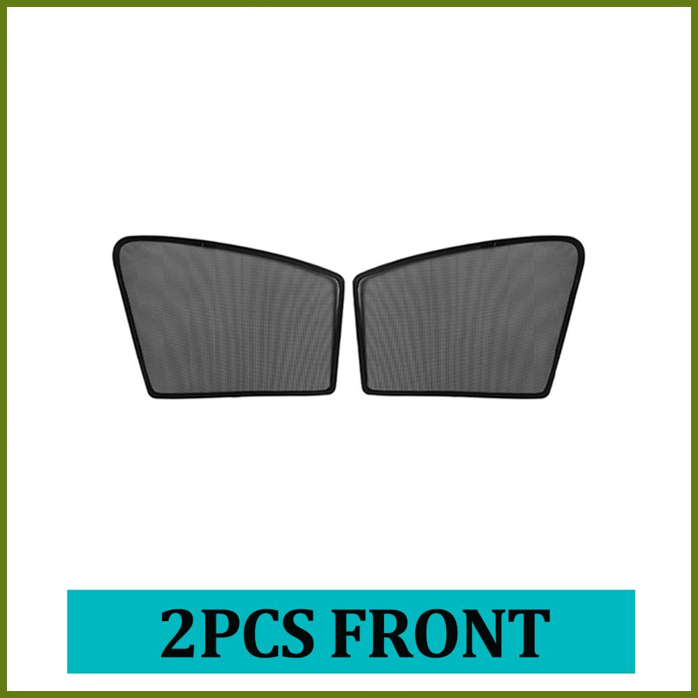 Magnetic Car Side Window Sunshades For Toyota RAV4 XA40 (2014-2019) For Rear Passenger Privacy Auto Window Sun Protection SHADESWindshield Sunshades