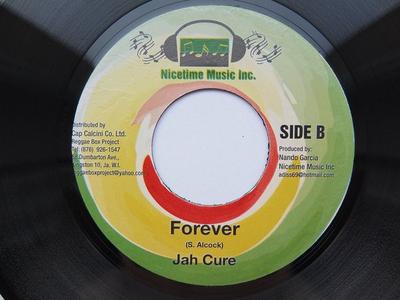 Disque 7 pouces JAH CURE, MALIJAH, ZENNY - Forever / No Combo AUCUN Nicetime Music 2008 Jamaïque Reggae, Ska & Dub Occasion
