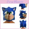 Sonic Egel Masker Realistisch En Ademend Halloween Feest Requisiet