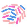 10Pcs Double Side Nail Polish Sanding Disposable Mini Nail File Buffer Strips Grinding Polishing Manicure Care Tools