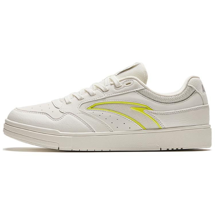 

Anta Versatile Casual Non-Slip Shock Absorbing Low-Top Skate Shoes Women Sneaker White Blue 122428011-4 35.5