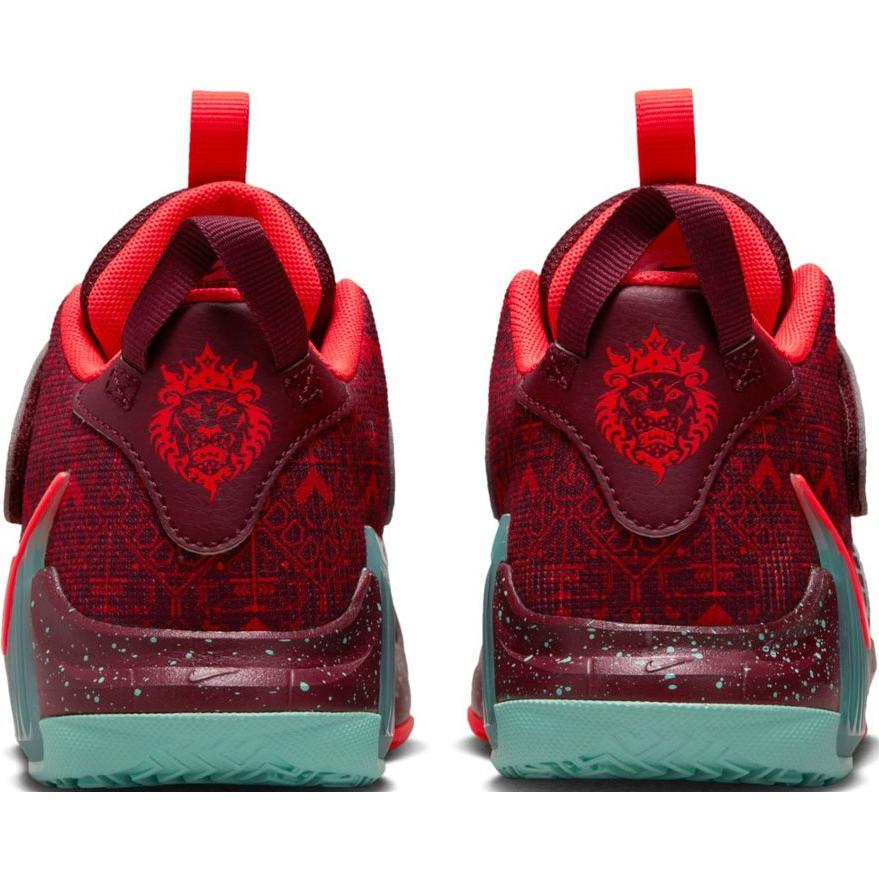 Nike LeBron Witness 7 SE PS Team Red Jade Kids Sneakers FB8986-600