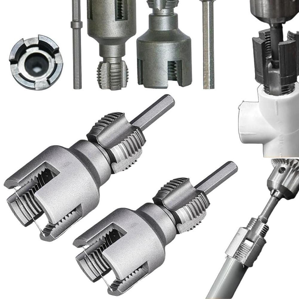 Electric Thread Cutting Set 1/2" and 3/4" Universal Die for PPR, PE, PVC Pipes