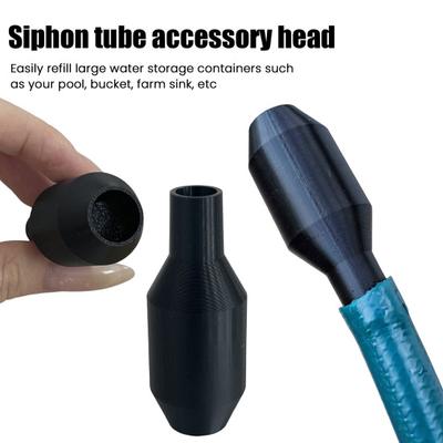Yousheng Siphon Hose Nozzle for 12mm Water Hose Siphon Connector Nozzle Shaker Siphon for Garden Hose Pools Buckets Barrels