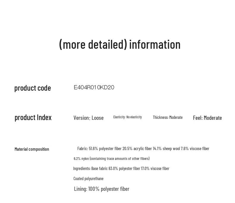 Sancai Women's Herringbone Wool Blend Jacket