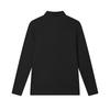 Fila Comfortable Knitted Long Sleeve Polo Shirt Men Tops Black F11M513206F-BK
