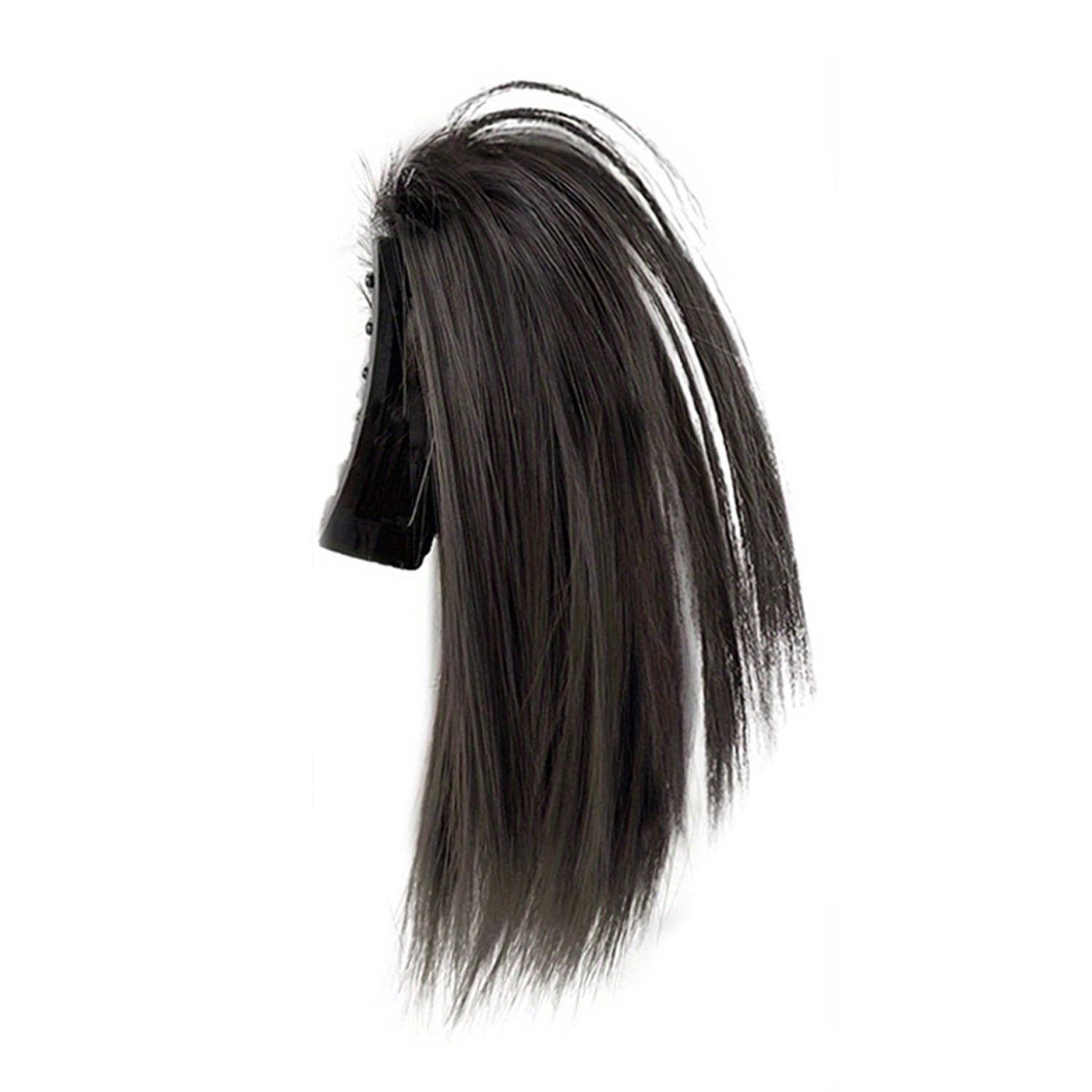 

Шикарное наращивание хвоста для женщин — прямая термостойкая синтетическая прическа для увеличения объема на каждый день 25cm