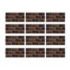 Removable Bathroom Wall Tiles Self-Adhesive PVC Tile Stickers, Waterproof Mosaic Pattern Decals for Kitchen Cover Defects Stickers Home Decor,