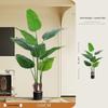 Large Faux Bird of Paradise Tree - Indoor Living Room Floor-Standing Luxury Green Plant Decor