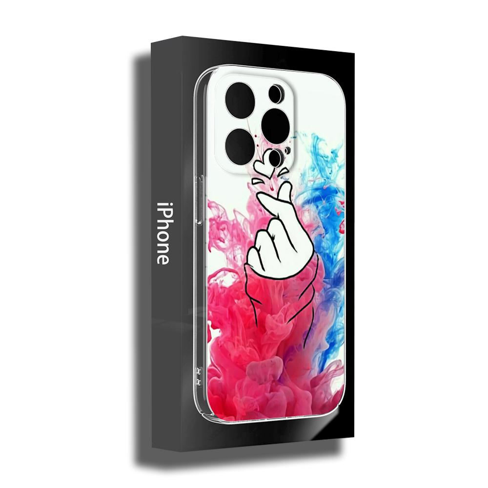 

ДЛЯ iPhone 14 Чехол для телефона Fingertip Love 14 11 12 Pro 8 7 14 Plus X Pro 14 MAX 13 MINI XR XS iphone 14 13 Мягкие чехлы для телефонов iphone 14