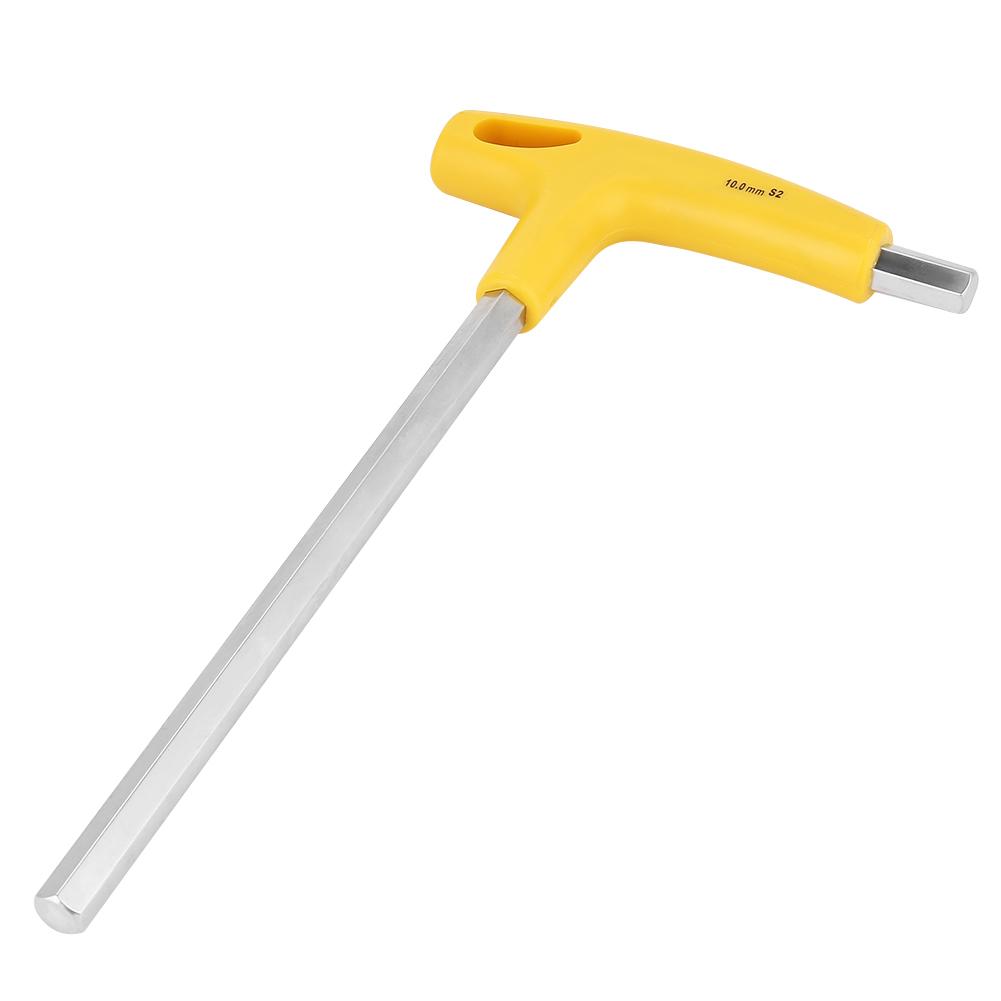 10mm Metric T handle Hex Wrench Double Ended Long Reach Screw Driver Tool