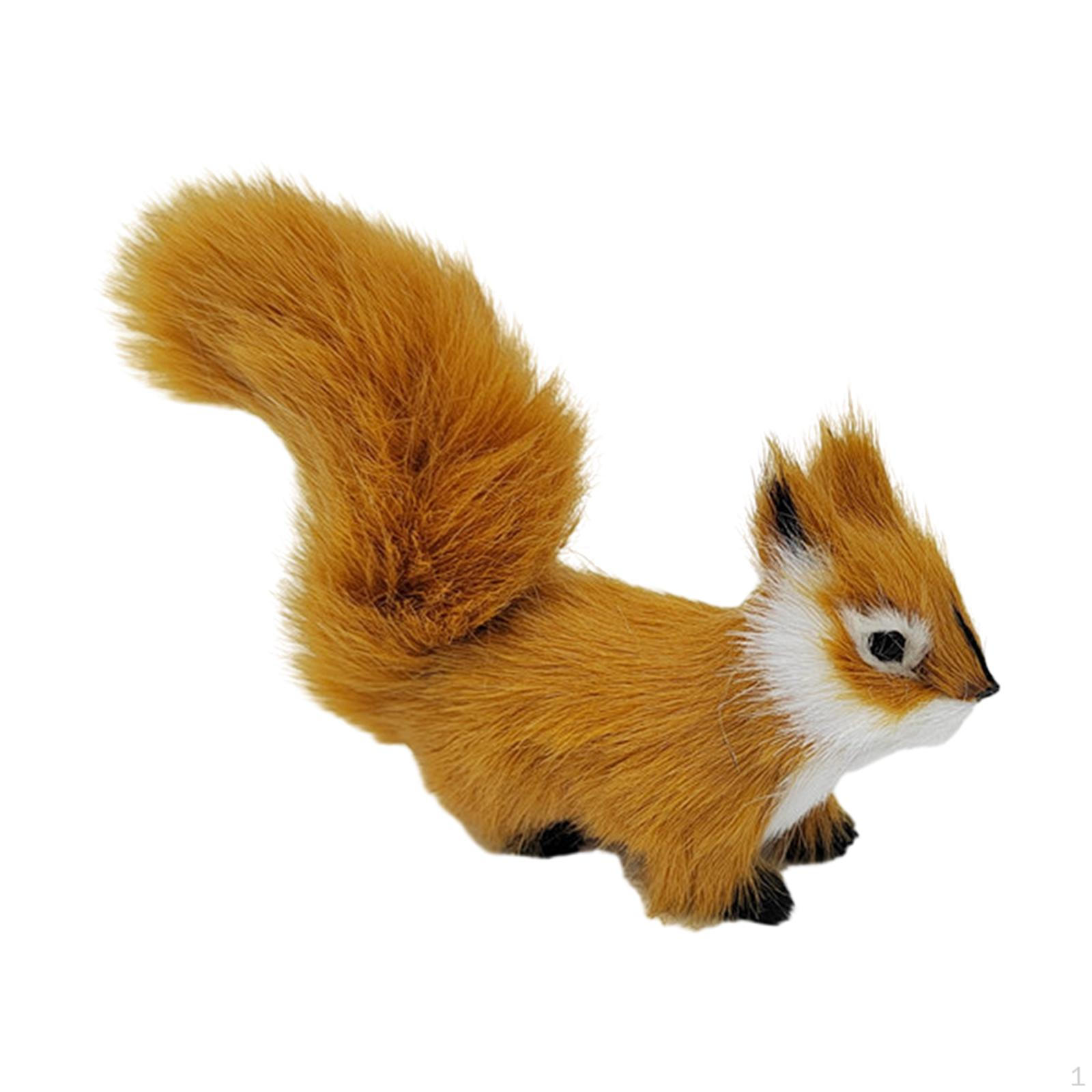 Фигурка белки, Имитация белки, Рождественские украшения для стола, Подарки, Кукла животное