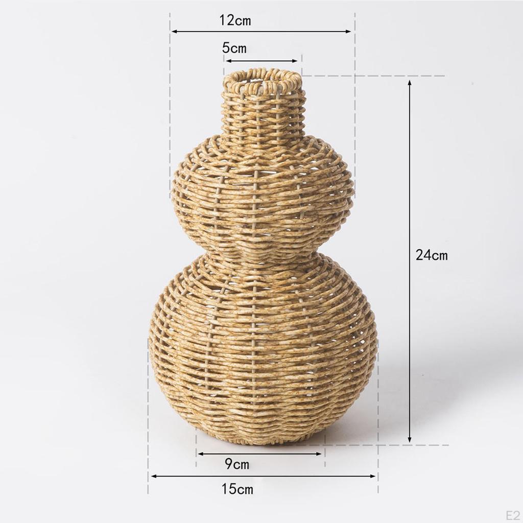 Gewebte Blumenvase, Behälter, Dekorative Vase, für Schlafzimmer