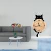 Sculpture Ornament for Home Shelf And Wall Decor Gifts Easy to Read Lightweight Hanging Clock