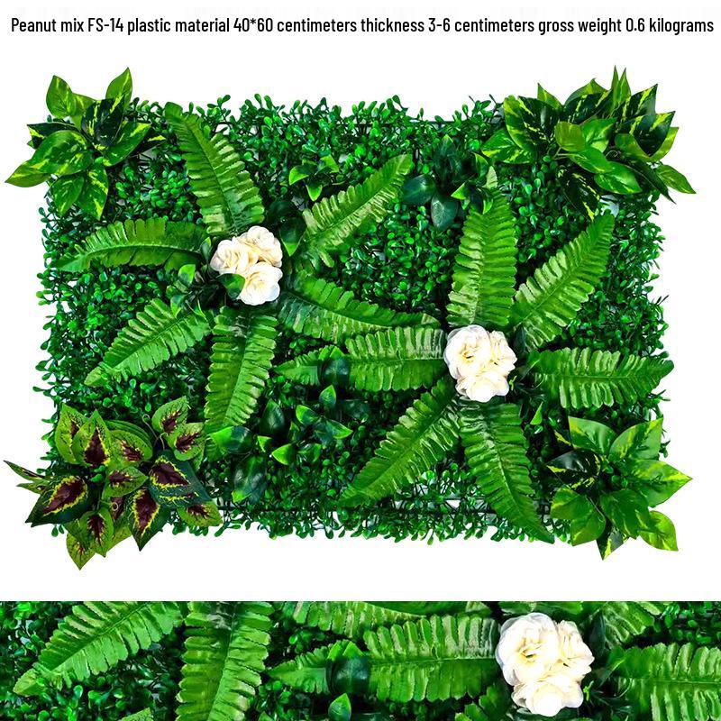 Künstliche Blumenwand für die Dekoration von Einkaufszentren im Freien