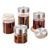 Baijie Heat-Resistant Glass Food Storage Jars