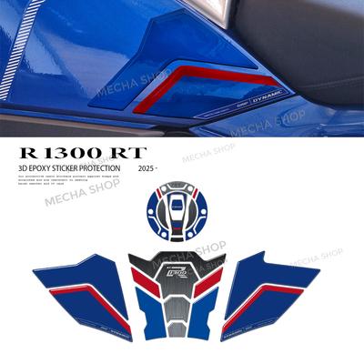 Tank Pad Side Decal Sticker Kit For R 1300 RT 2025 2026 TOURING R1300RT 3D Epoxy Sticker Protection Kit