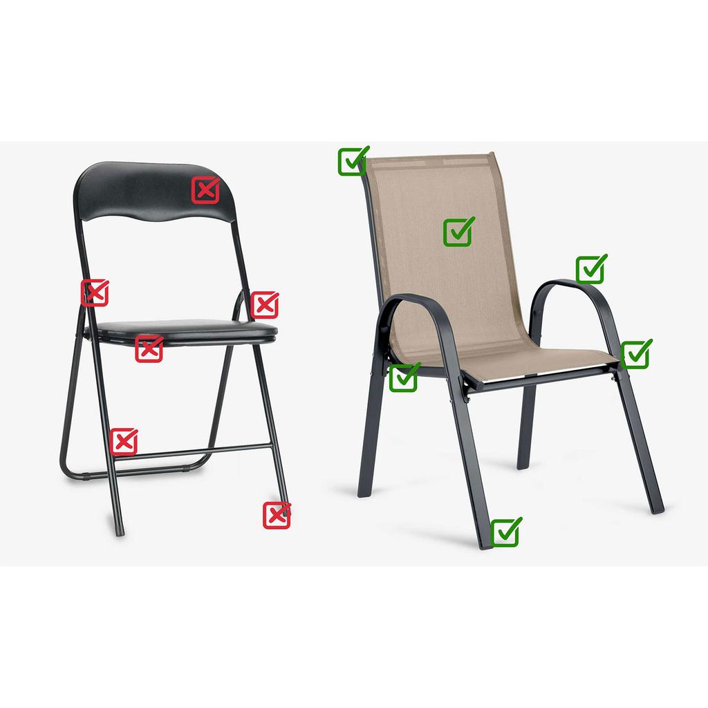 Sofotel So-980 Textile Garden Chairs Set of 4