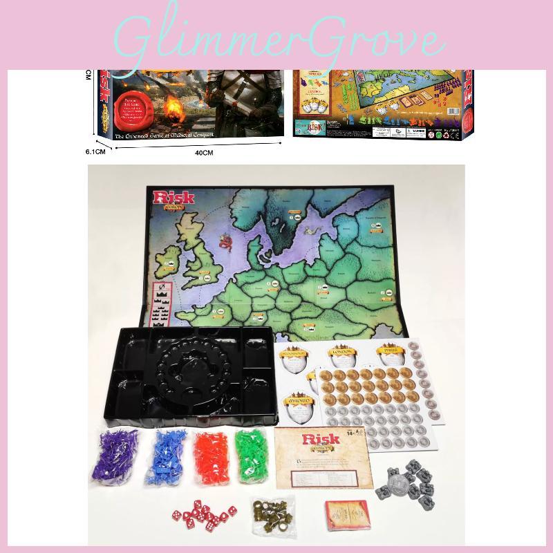 Board Risk Europe Game Card Toys Family Gathering Play Prop Educational Gift