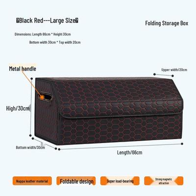 OEINGOEING Car Trunk Storage Organizer Box