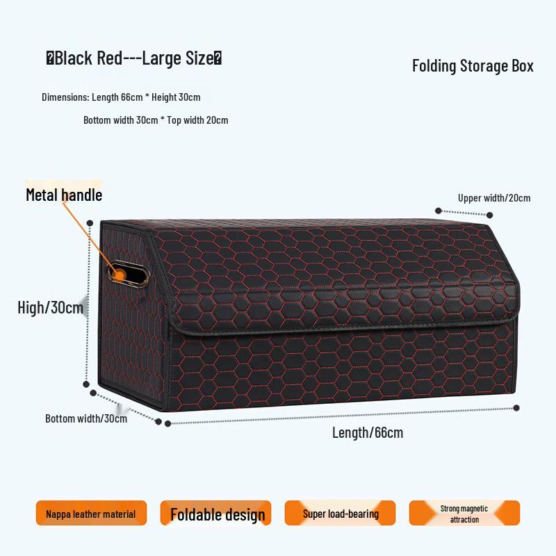 OEINGOEING Car Trunk Storage Organizer Box