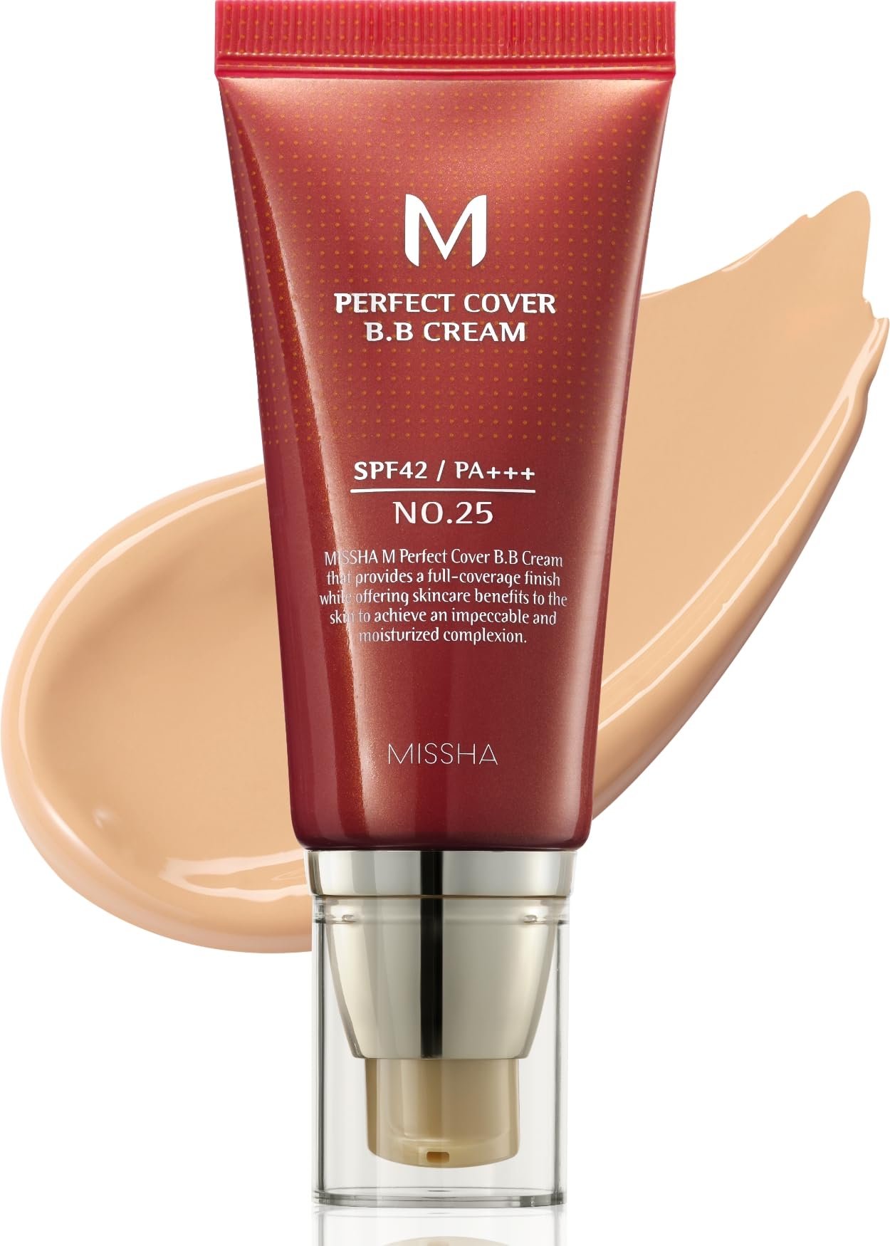 

Missha M Perfect Cover BB Cream Warm Beige 50ml (Korean cosmetics) SPF42/PA+++ No.25