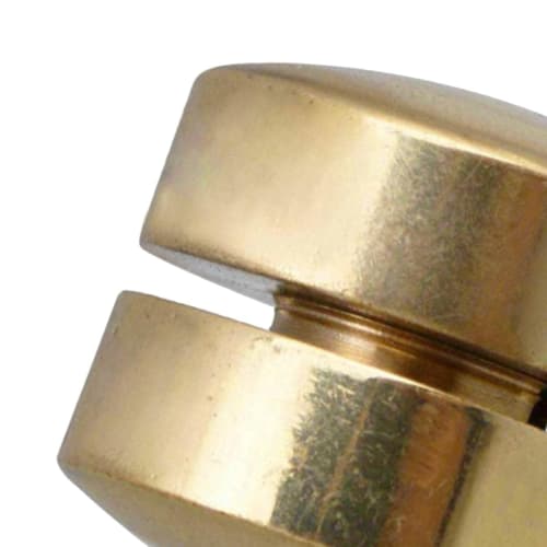 Tachiuwa Wolf Tone Eliminator, Brass Button-Shaped Violin Mute Suppressor Replacement for Cello/Violin