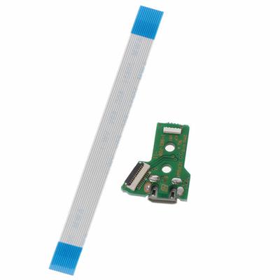 Wymienna płytka portu ładowania USB dla kontrolera PS4 z 12-pinowym kablem Flex