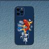 Koi Carp Fish Yin Yang Art Phone Case For iPhone 16,15,14,13,12,11,Pro,X,XS,Max,XR,Plus,Mini Soft Black Cover