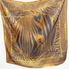 Korean Women's 70cm Silk Satin Square Scarf - Printed Spring/Summer Sun Protection Shawl