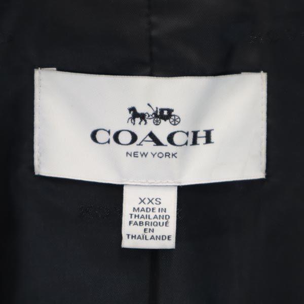 COACH trench coat XXS Navy Women Used