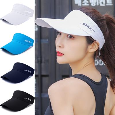 Men Women Breathable Running Sport Headband Sun Hat Sports Visor Baseball Cap Beach Hat EMA