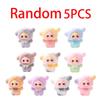 10Pcs Crybaby Tree Rabbit, Anime Flocked Action Figure, Decorative Pendant, Desktop Kawaii Doll Ornaments  Gift Items
