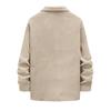 Men's American Style  Retro  Leisure  Knitting  Flip Collar  Jacket  Coat