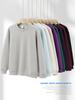 400g Heavyweight Round Neck Sweatshirt - Liquid Cotton, Unisex Drop Shoulder for Autumn/Winter
