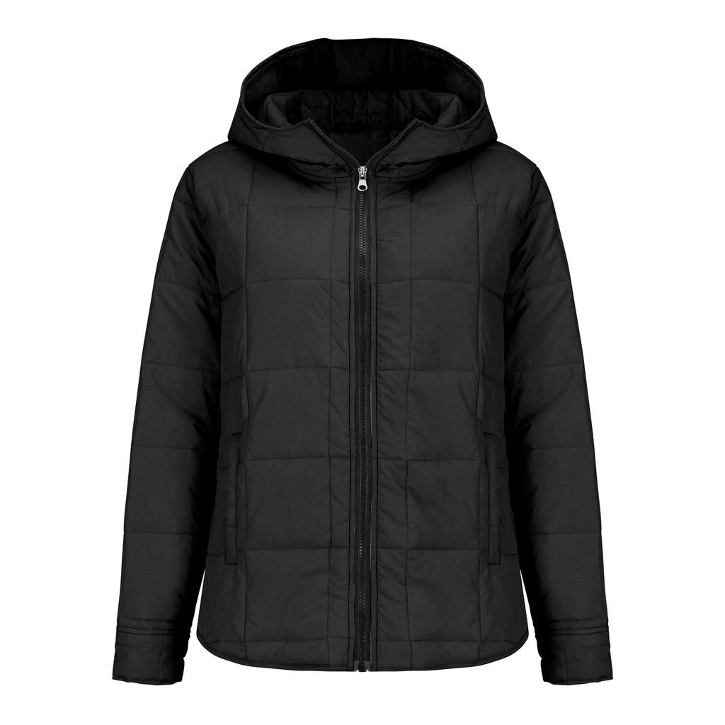 Womens Jacket Winter Warm Packable Lightweight Oversized Long Sleeve Hooded Coats With Pocket
