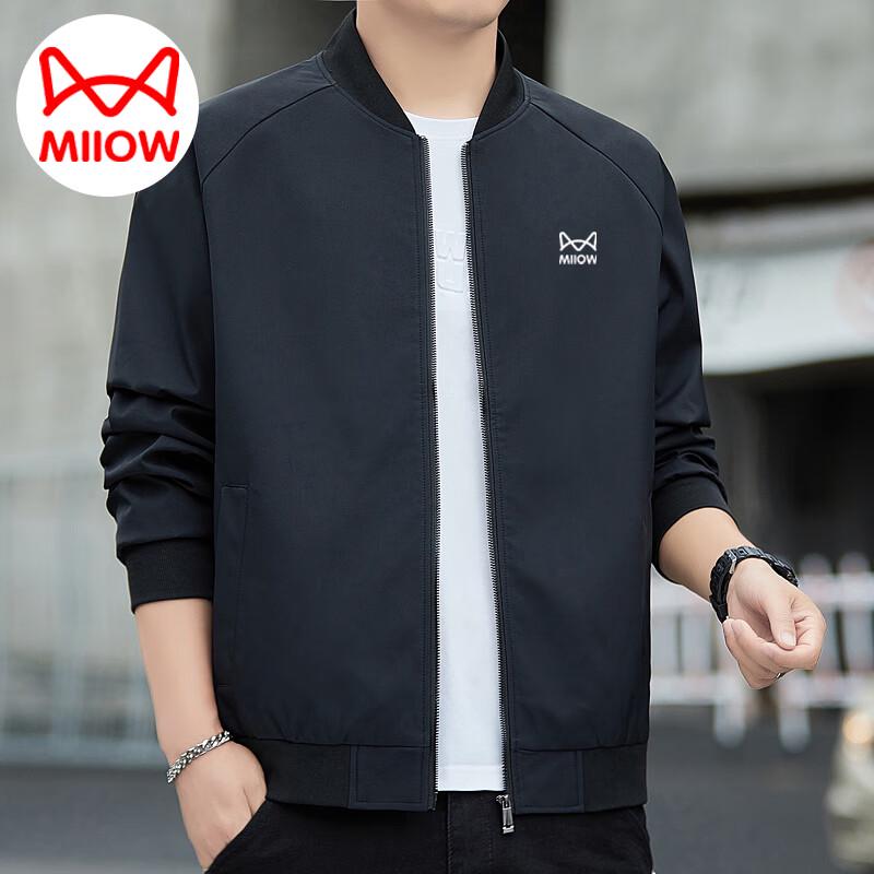 

Men s Baseball Collar Casual Jacket 3XL