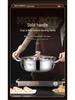 German 316 Stainless Steel Extra Thick Large Capacity Hot Pot & Steamer - Induction & Open Fire Compatible