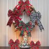 Colorful Christmas Plaid Ribbon Set For Diy Gift Wrapping And Bow Decor