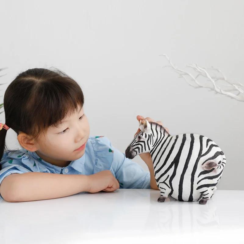 Zebra-Statue, Tierfigur, Kreativität, Stil, nordischer Wohnaccessoires, Heimdekoration, Hausfiguren, Bürodekoration, Geschenk