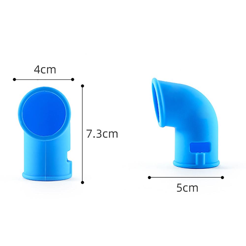 Silicone World Pressure Cooker Steam Diverter Release Valve Accessories 360 Rotating Kitchen Instant Pot Silicone Release Pipe