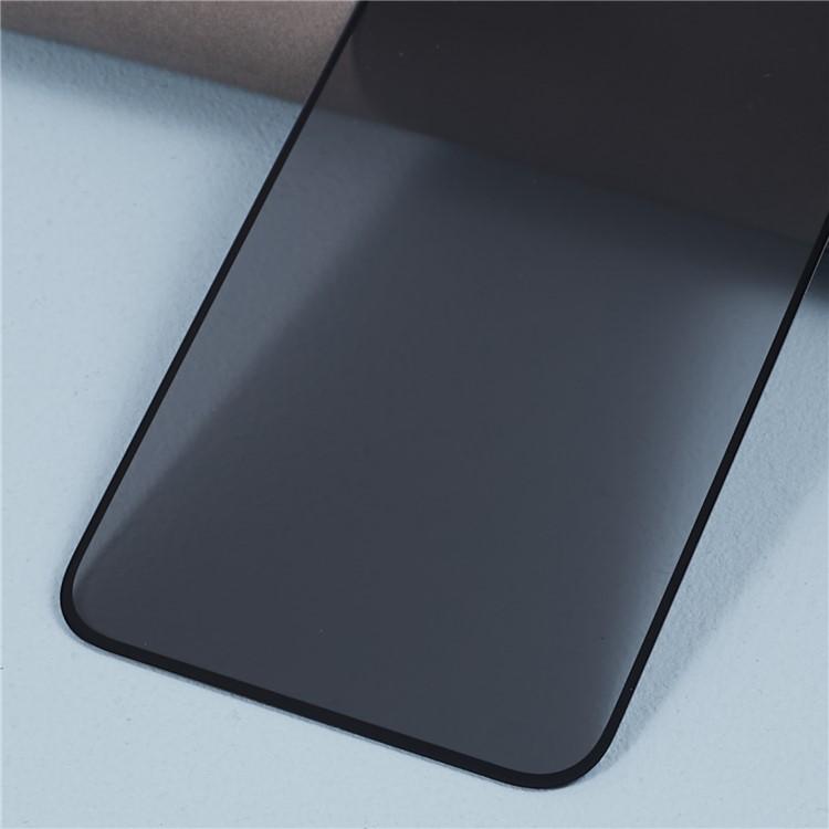 For Samsung Galaxy S25 Edge Anti-Spy Screen Protector 0.18mm Tempered Glass Film (Fingerprint Unlock Version)