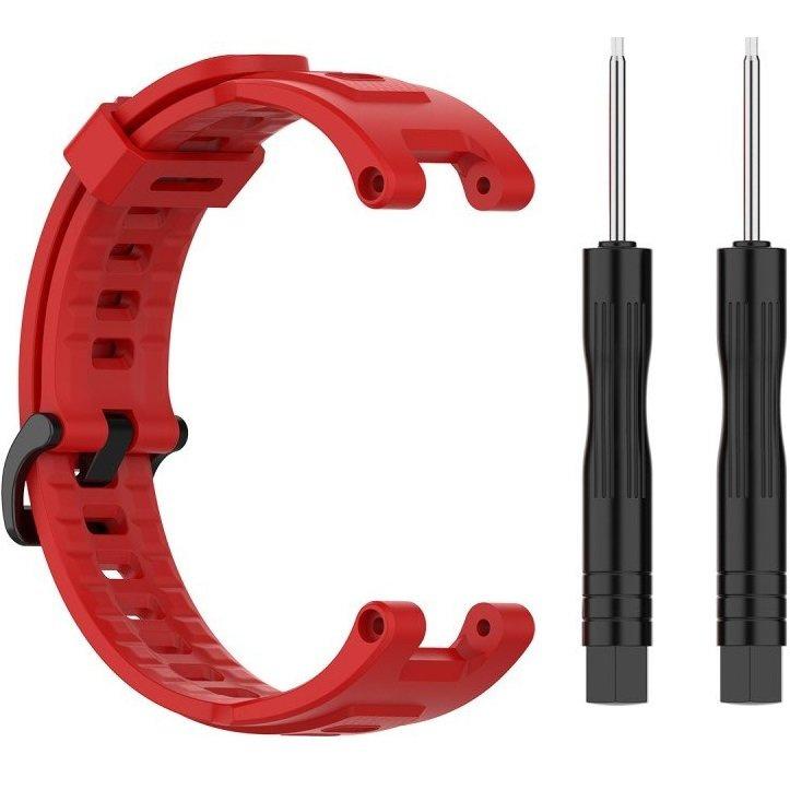 Silicone Strap for Amazfit T-Rex/T-Rex PRO, Red